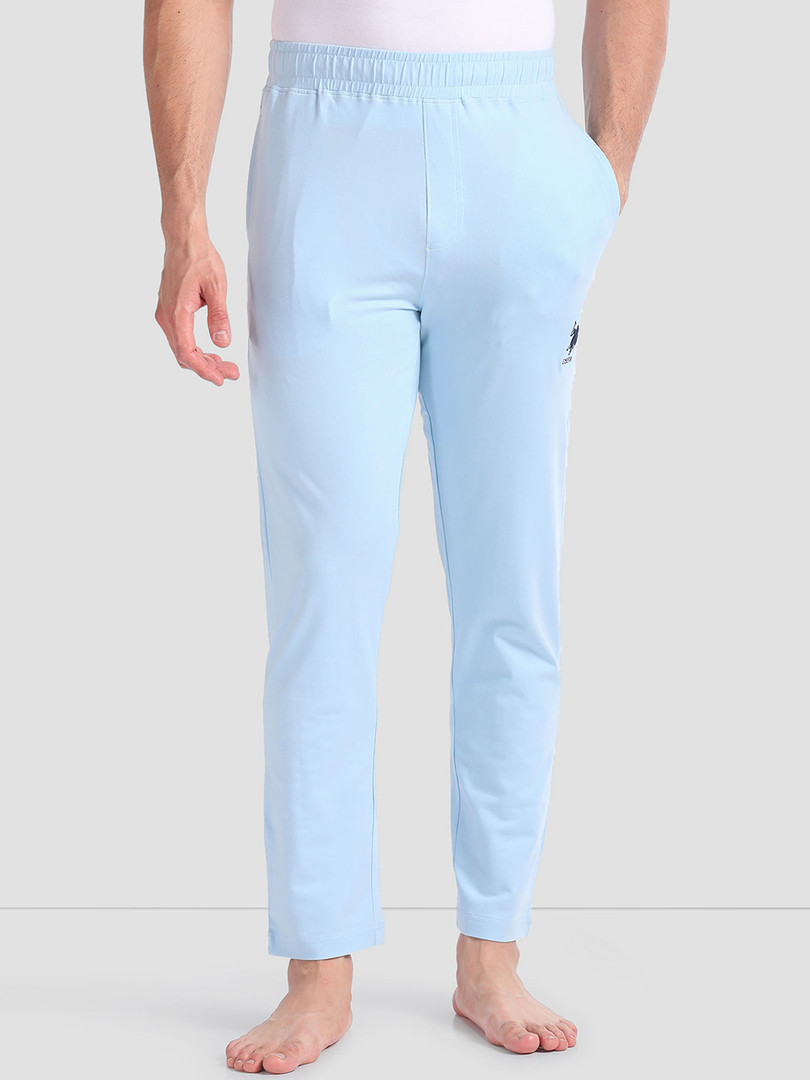 Cotton-pants U.S. Polo Assn. Men Mid-Rise Moisture-Wicking Lounge Pants