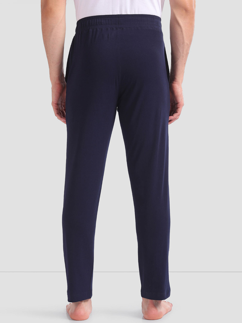 U.S. Polo Assn. Men Moisture-Wicking Mid-Rise Lounge Pants