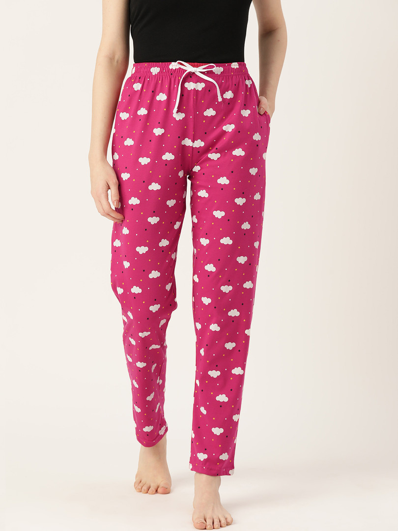 Magenta / White