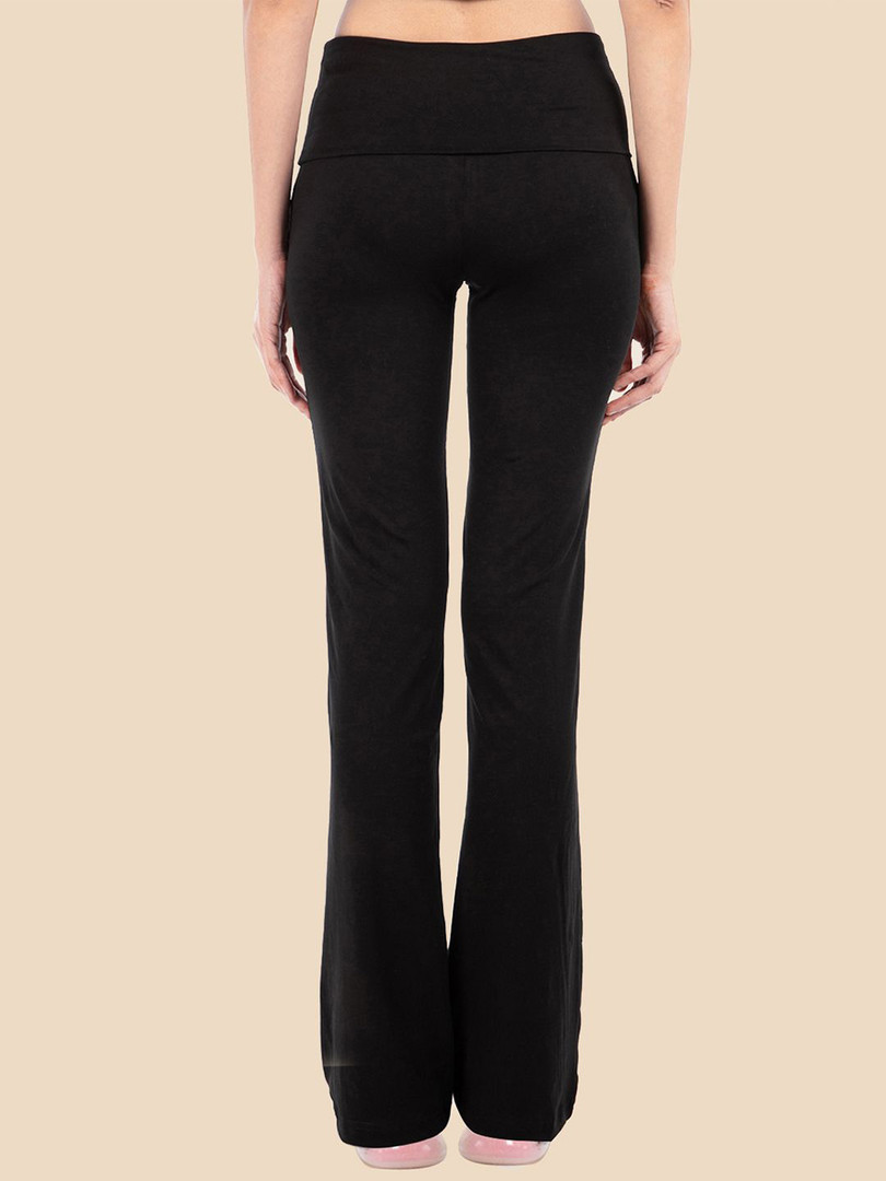 Nite Flite Women Cotton Regular Fit Yoga Pants
