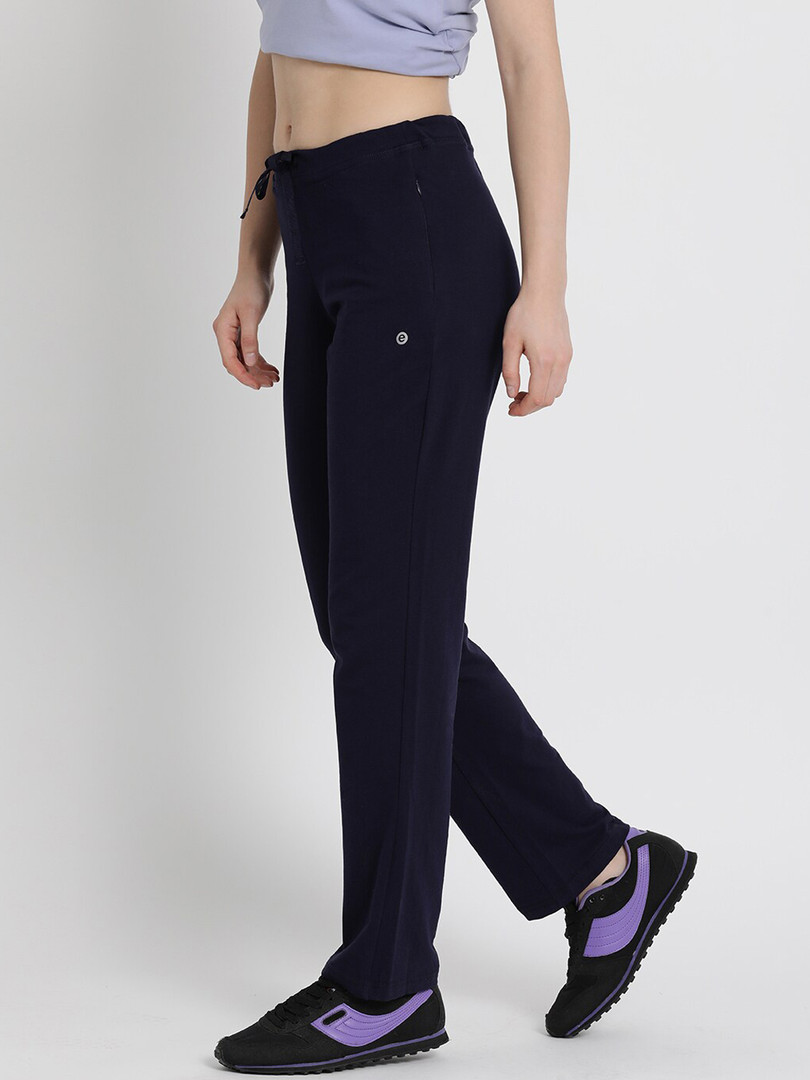 Enamor Women Mid-Rise Straight Leg Lounge Pants E014