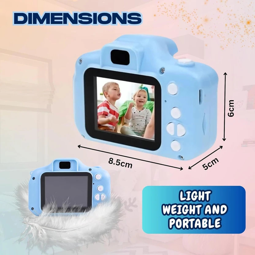 BuyLuxe Mini Digital Camera for Kids for Girls and Boys | Gift fo...more
