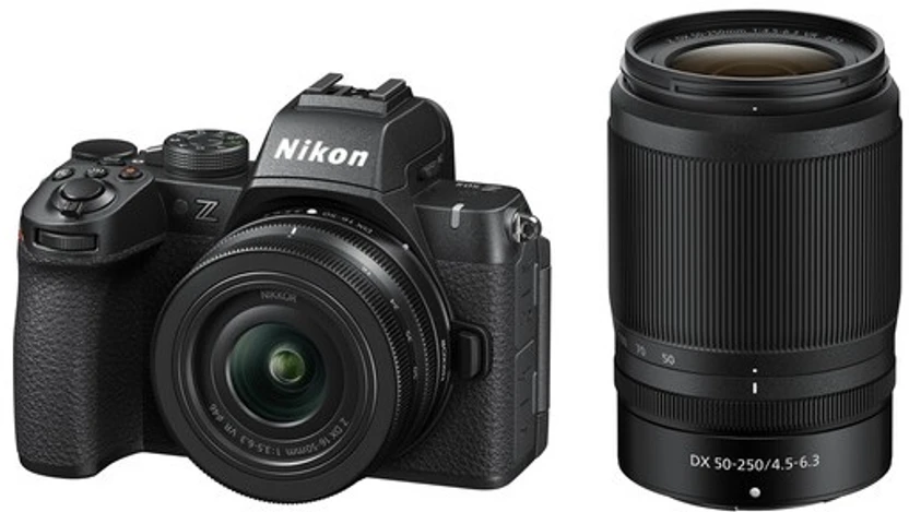 NIKON Z50 II Mirrorless Camera Body with 16-50 &50-250 mm (Black)