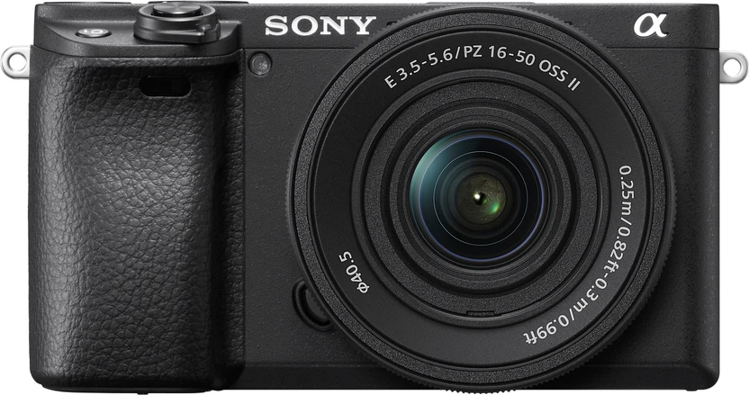 SONY ILCE-6400K Mirrorless Camera Body with SELP16502 Power Zoom ...more