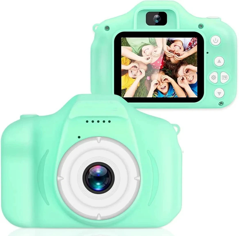 BuyLuxe Mini HD Digital Camera for Kids – Photo & Video Camera To...more