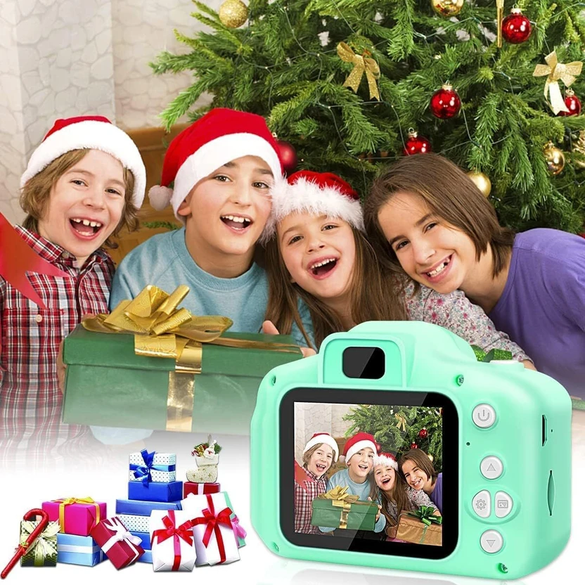 BuyLuxe Mini HD Digital Camera for Kids – Photo & Video Camera To...more