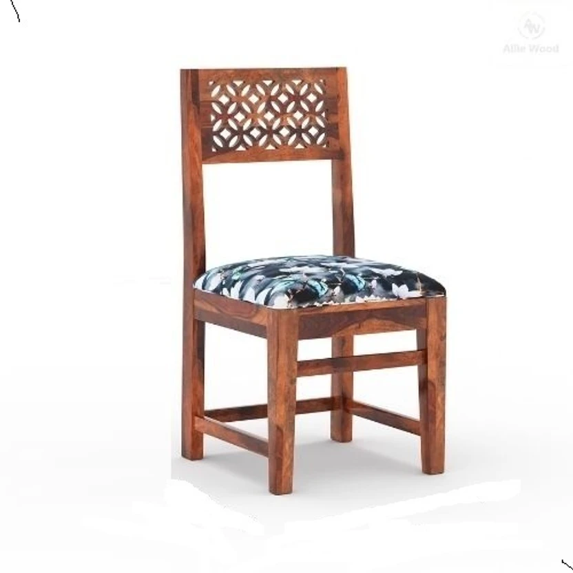 Allie Wood Rosewood ( Sheesham ) Solid Wood Dining Chair (Set of ...more