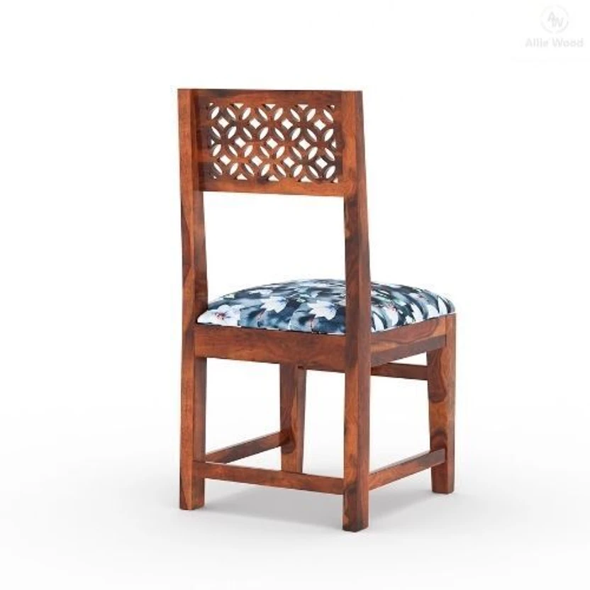 Allie Wood Rosewood ( Sheesham ) Solid Wood Dining Chair (Set of ...more