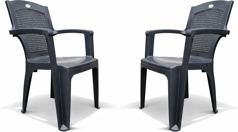 Dining Chairs HOMIBOSS Plastic Chairs for Home & Outdoor | Strong & Durable | B...more
