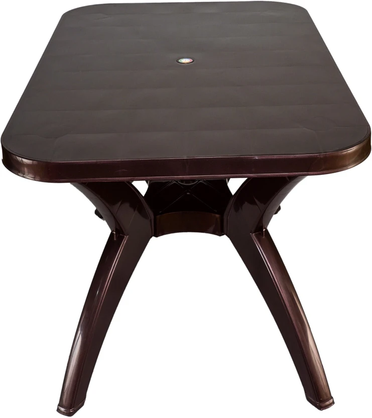 Furniture Yard Mango Party Outdoor Cafeteria Plastic 4 Seater Din...more