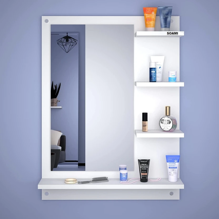 RADHACRAFT Engineered Wood Dressing Table (Finish Color - , White...more