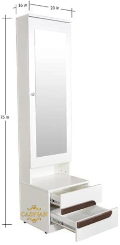 CASPIAN DRE 017 Engineered Wood Dressing Table (Finish Color - , ...more