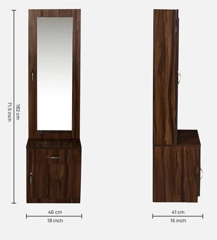 CASPIAN DRESSING TABLE Engineered Wood Dressing Table (Finish Col...more