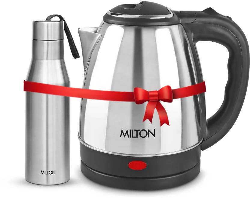 MILTON GO ELE KETTLE 1500+SUPER 750 Bottle Beverage Maker (1.5 L,...more