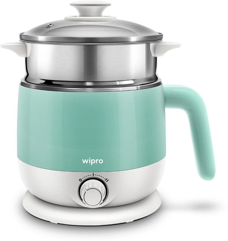 WIPRO BK 212 Multi Cooker Electric Kettle (1.5 L, Blue)