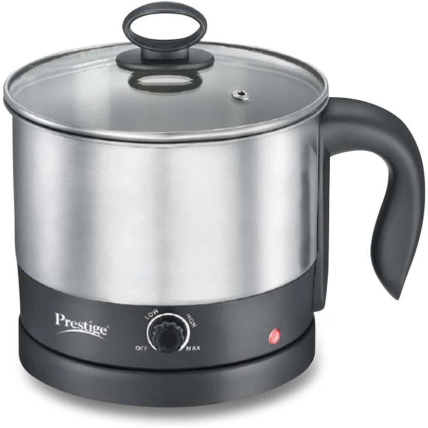 Prestige PMC 1+ Multi Cooker Electric Kettle (1 L, Silver)