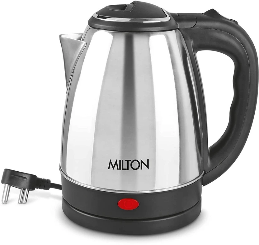 MILTON Insta 2 Electric Kettle (2 L, Silver)