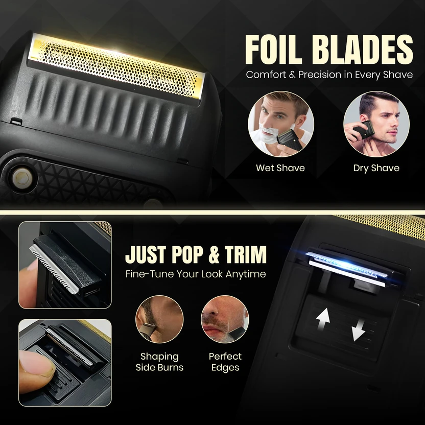 VGR VL-353 Limited Edition  Shaver For Men (Black)