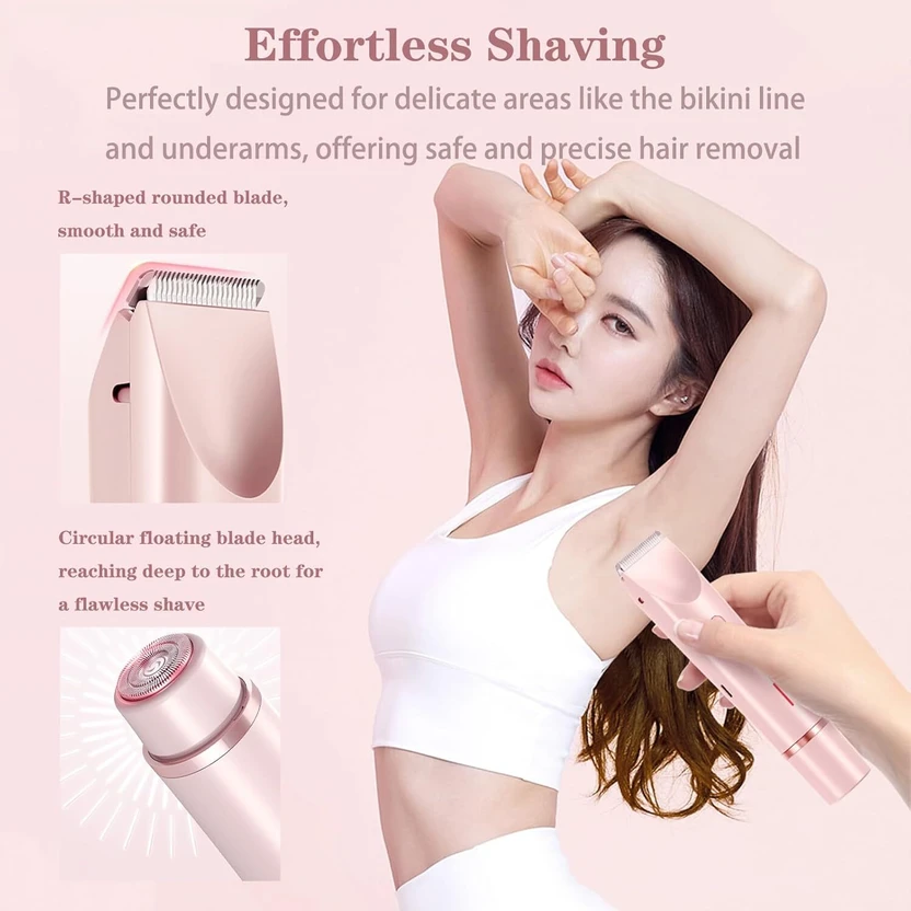 Opnex Duo Shaver Silkglide Pro Duo 2-in-1 Women Electric Shaver &...more