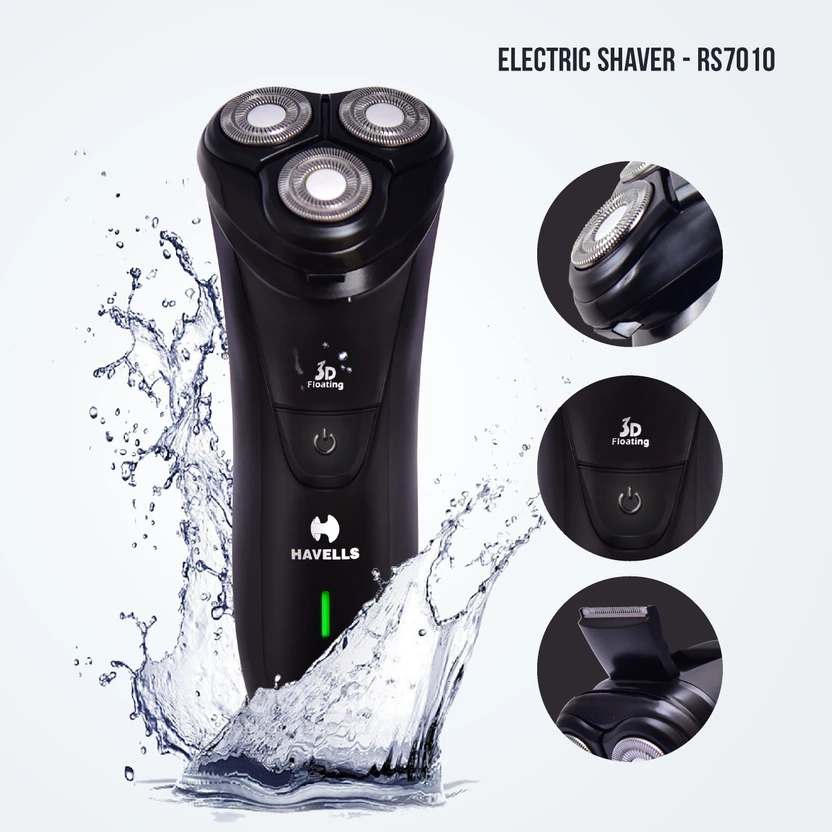 HAVELLS RS7010  Shaver For Men (Black)