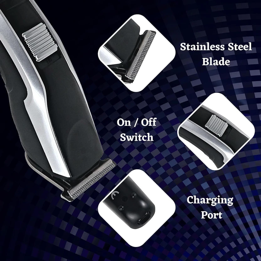 Tradhi Rechargeable Cordless Electric Hair & Beard [AT-538] Trimm...more