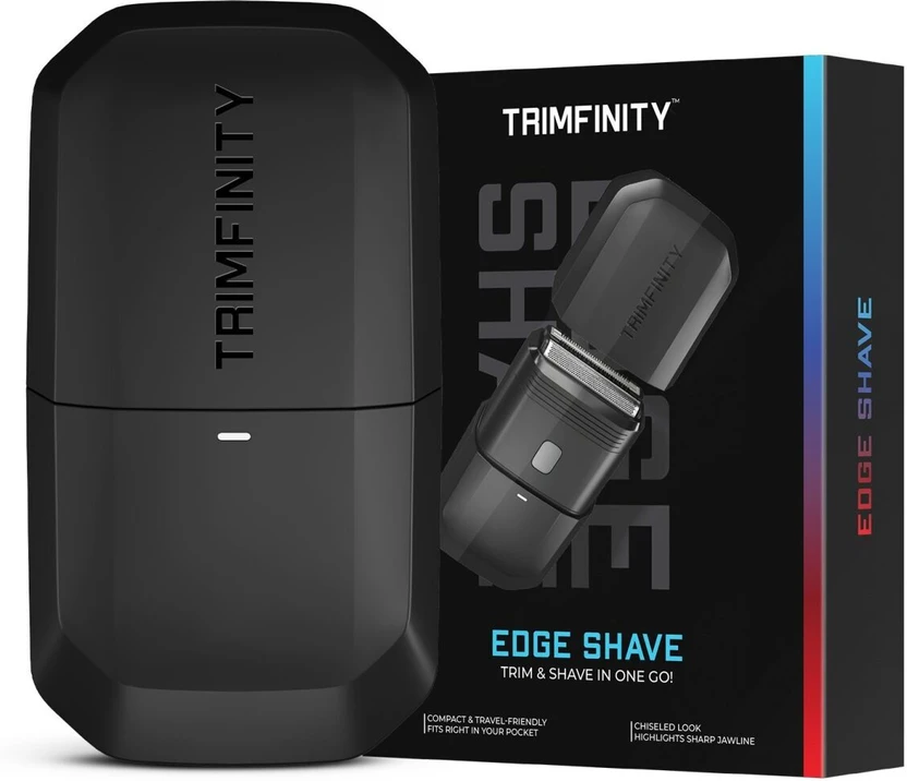 Electric Shavers Trimfinity Edge Shave Men's Shaver | Mini Portable Electric Shave...more