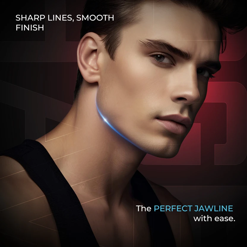 Trimfinity Edge Shave Men's Shaver | Mini Portable Electric Shave...more