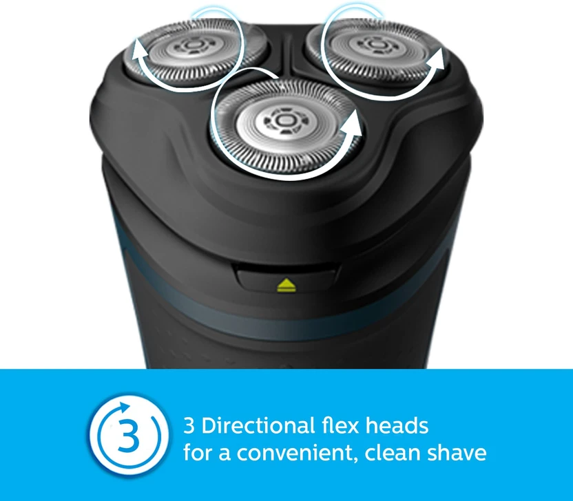 PHILIPS S1121/45  Shaver For Men (Black, Blue)
