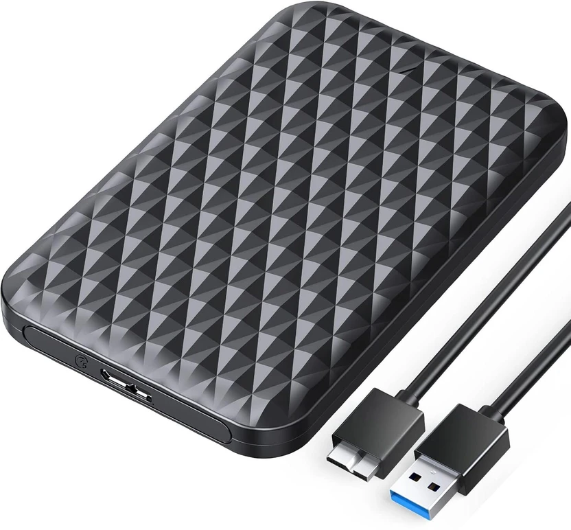 ULTRABYTES 1 TB External Hard Disk Drive (HDD) (Black)