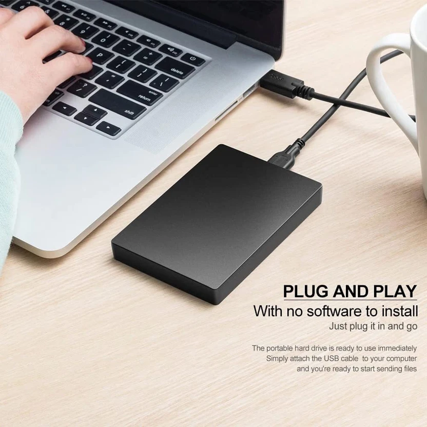 Tiasy 500 GB External Hard Disk Drive (HDD) with  500 GB  Cloud S...more