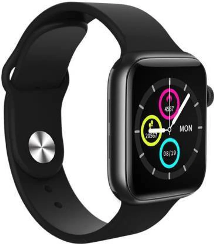NKL Smartwatch 050 Watch Series 7 Bluetooth (Black Strap, Size : ...more