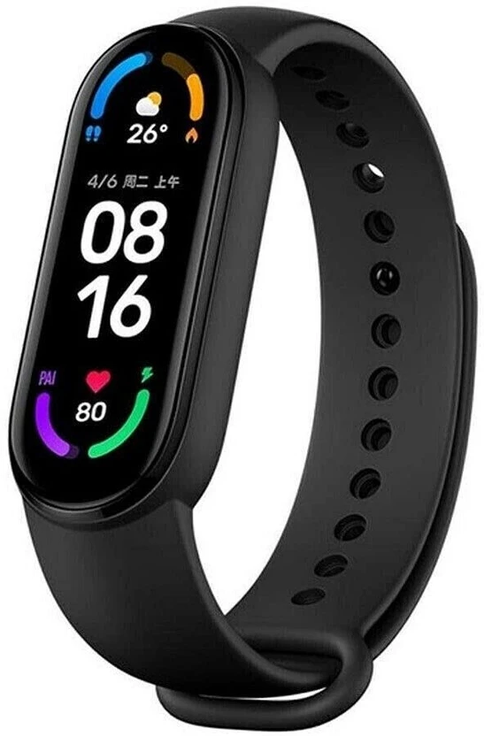 Fitness Bands Mi Smart Band 6 Large AMOLED Display , India's No.1 Fitness Band ...more