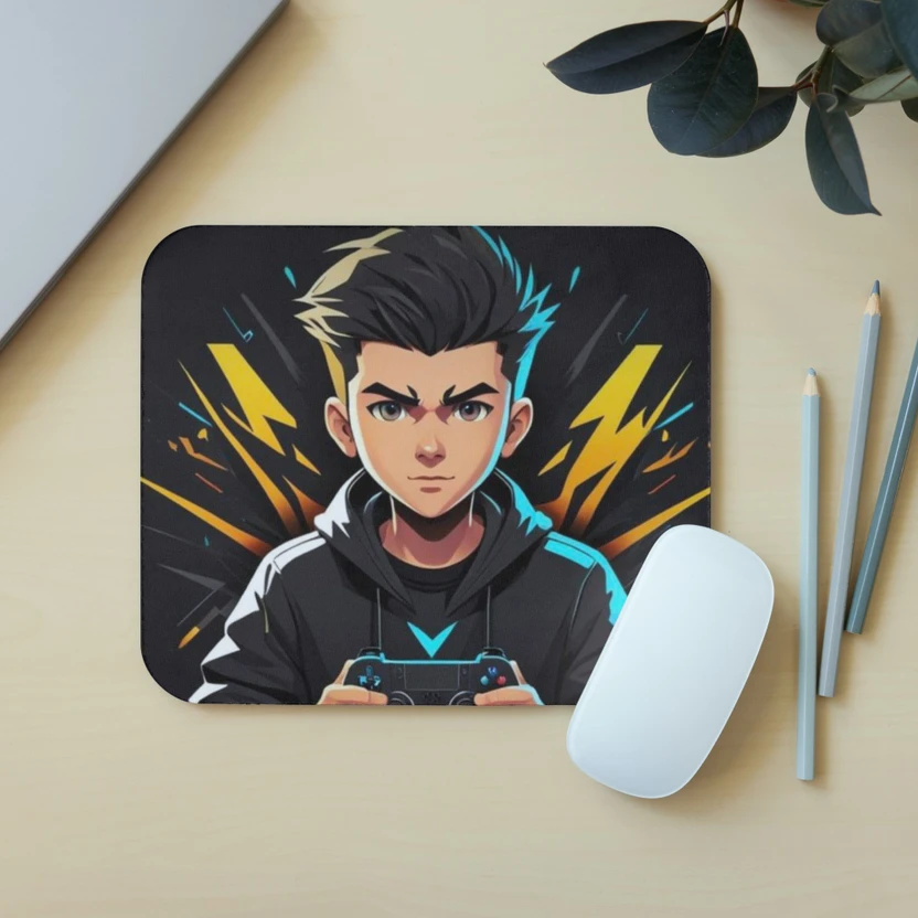makekart Modern Anime Style Gamer Mouse Pad Non Slip Base Mousepa...more