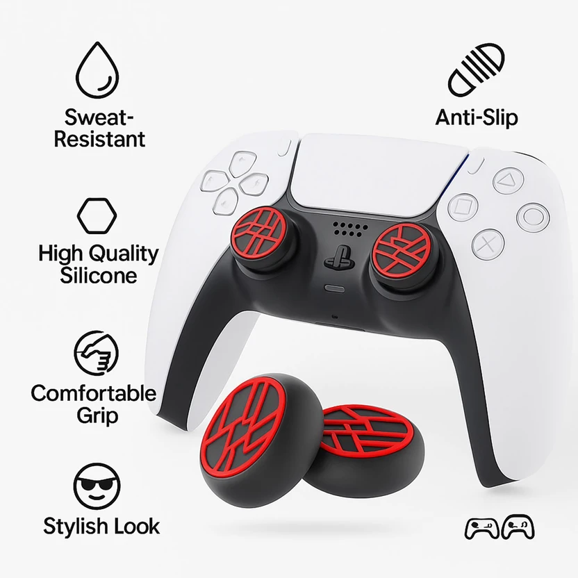 OIVO INDIA Non - Slip Thumb Grips Joy Stick Replacement Compatibl...more
