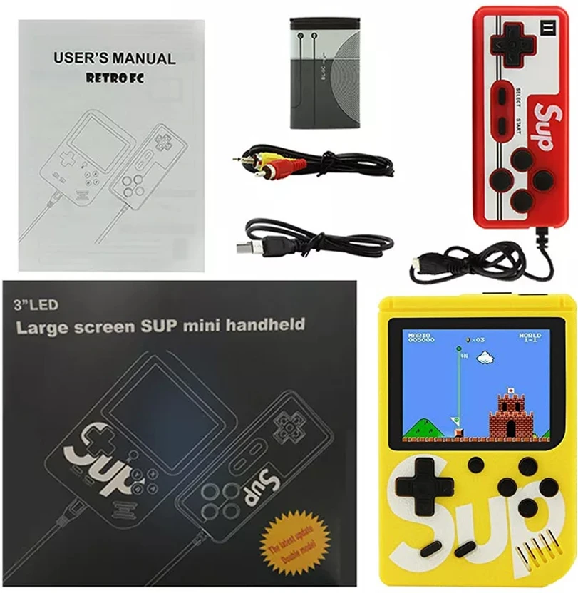 TFG mini sup Games 400 in 1 Retro Gam Retro Support TV Out Handhe...more