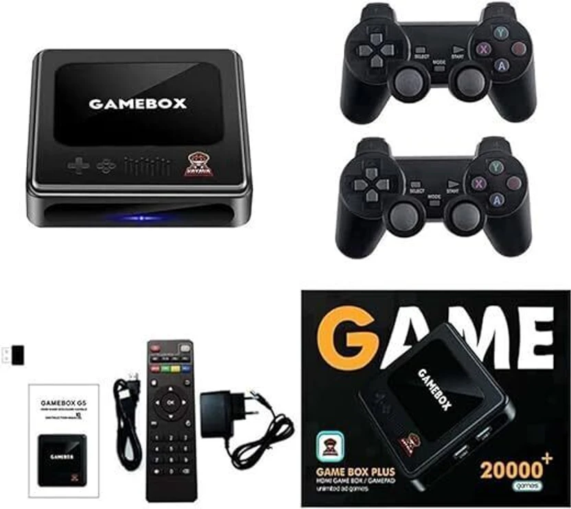 Gaming Consoles EXtreme GAMEBOX Plus G10 Retro Game Console 30000+ Games Classic ...more