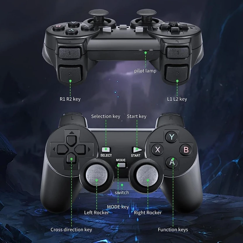 GARNER Wireless Controller M8 4K Stick 20000+64 GB with HDMI Outp...more