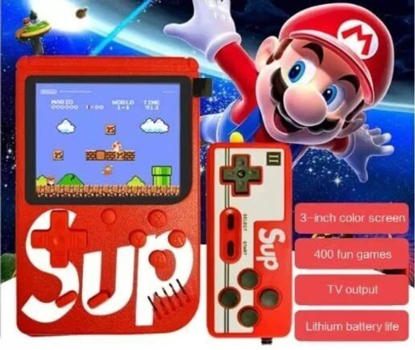 NANDGHER Handheld 400 in 1 Sup Game Box Video Game with USB ,Port...more