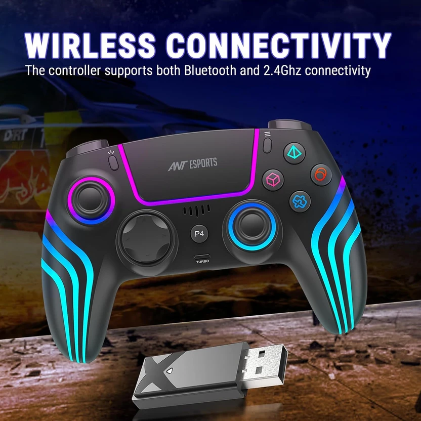 Ant Esports GP400  Gamepad (Black, For Android, PC, PS4)