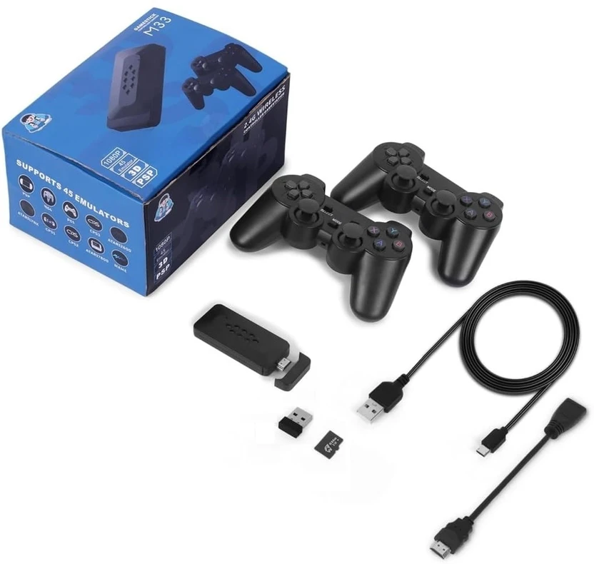 KITAI M33 Retro Game Stick Console Wi-fi  Gamepad (Black, For And...more