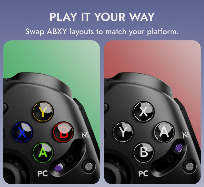 Kreo Surge Ultra Wireless Gaming Controller 1K Polling Rate, Gyro...more