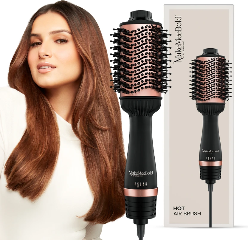 URBANYOG MakeMeeBold Hot Air Brush for Women | Dryer, Volumizer, ...more