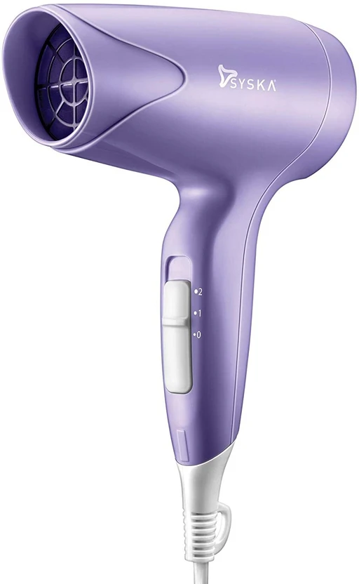 Syska HD1600 Hair Dryer (1000 W, HD1600 Purple)