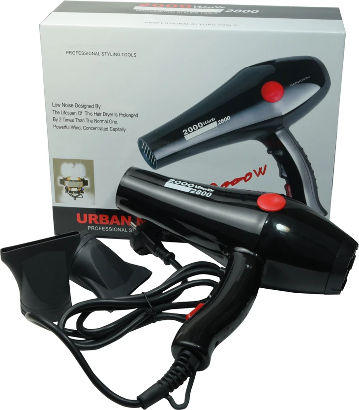 URBANNOVA DRYER999 Hair Dryer (2000 W, White)