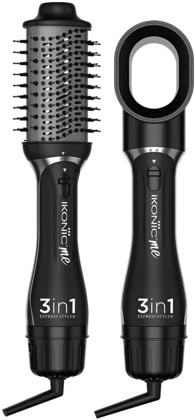 Hair Dryers IKONIC ME 3 in 1 Hair Dryer (1200 W, Black)