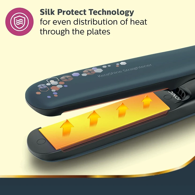 PHILIPS BHS397/40 Hair Straightener (Multicolor)