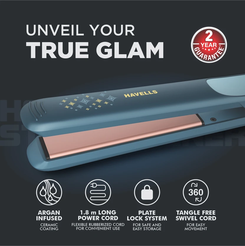 HAVELLS Argan Revitalizer, Infused with Ceramic Coating & Instant...more