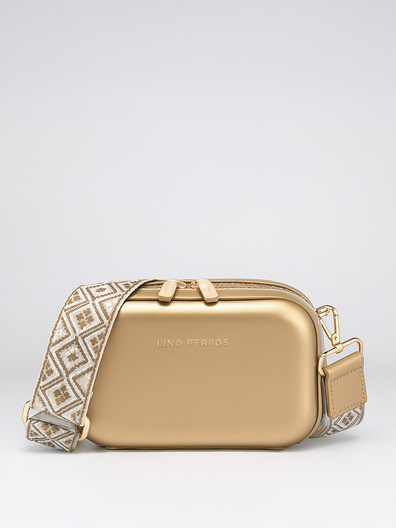 Gold / White