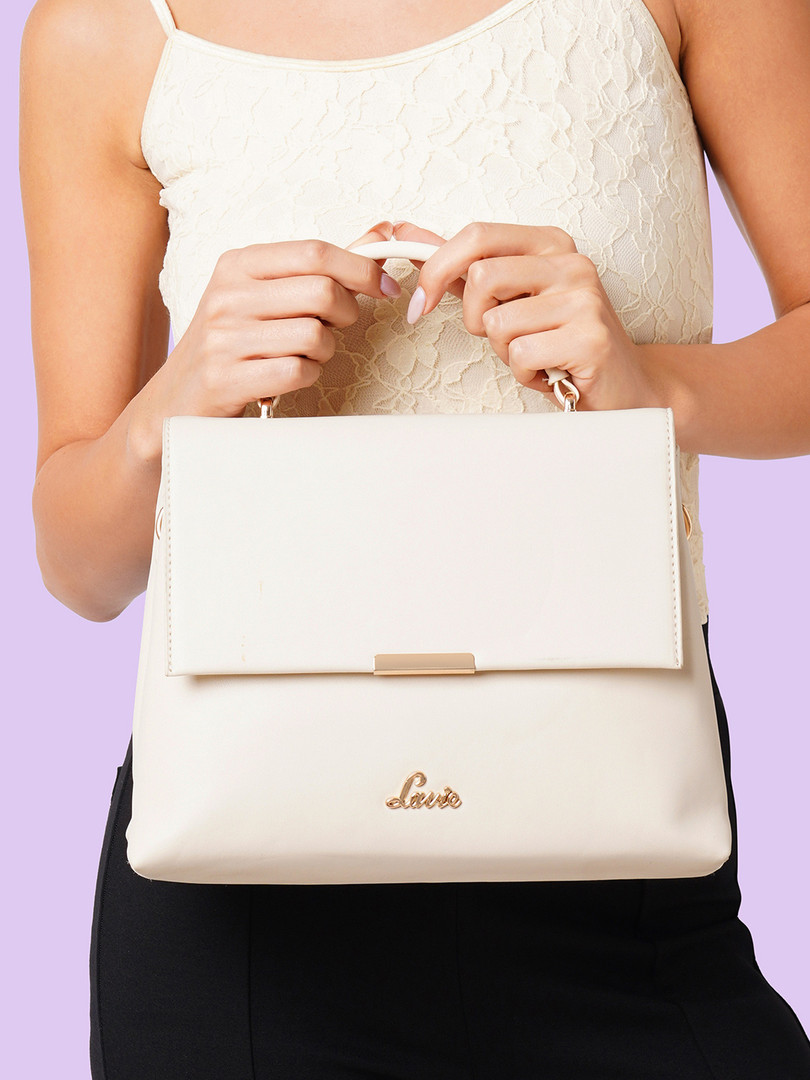 Lavie Solid Structured Satchel
