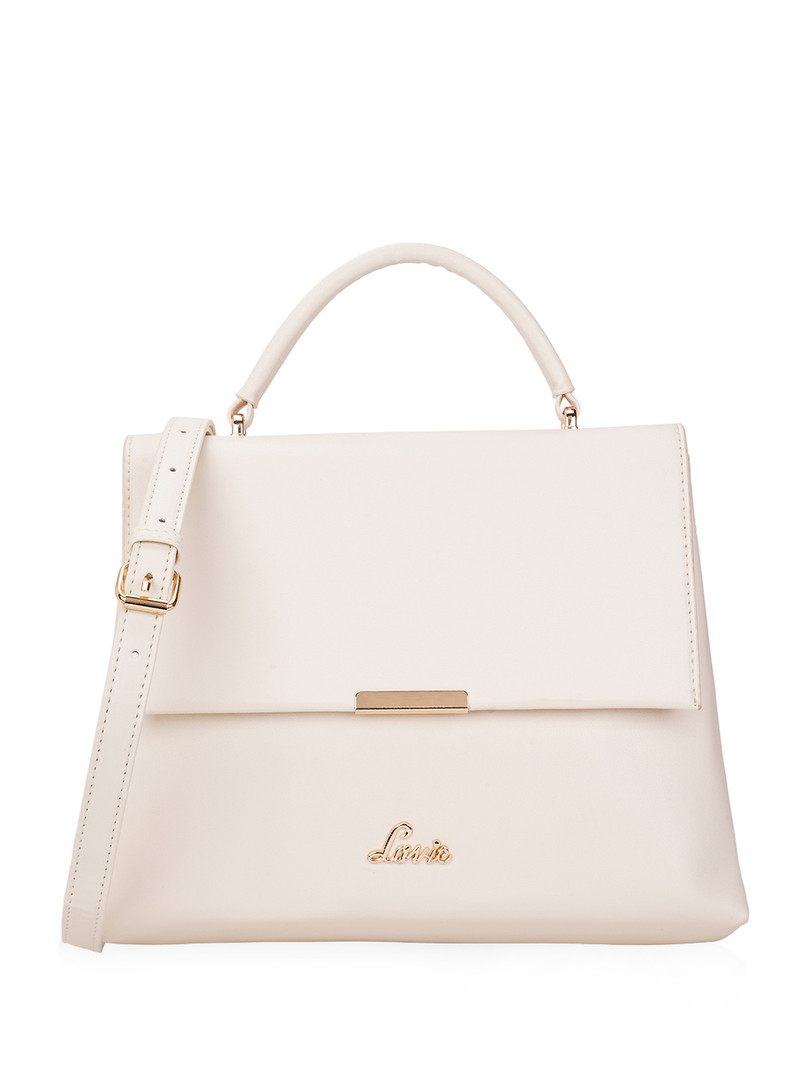 Lavie Solid Structured Satchel